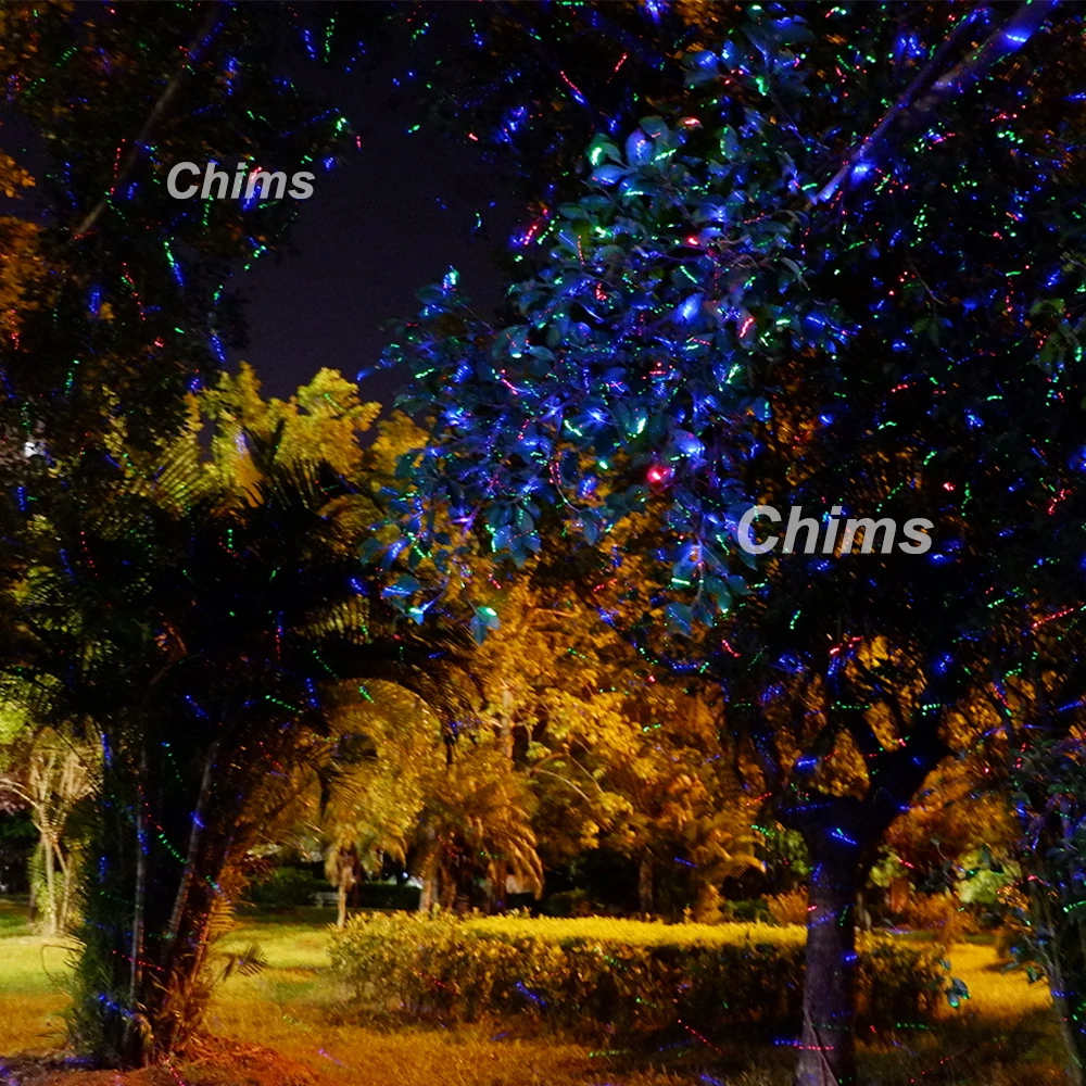 Chims мини лазерный светильник для вечеринки Дискотека караоке открытый Домашний Светильник s на батарейках Портативный RGB Метеор Звезда проектор светильник ing