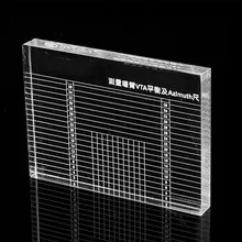 Balance Clear проигрыватель виниловых пластин VTA Phono Tonearm Headshell аксессуары азимутная линейка измерительная акриловая Lp