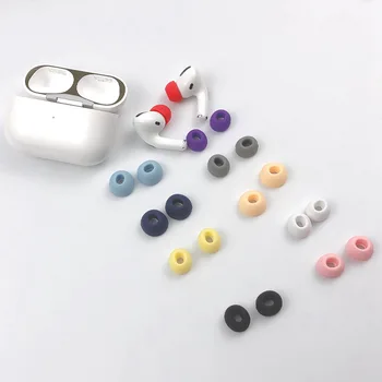 

Soft Ear Tips Earbuds Caps For Apple Airpods Pro Earphone Cover Silicone Anti Slip Rubber Case For Airpods Pro Earpads Eartips
