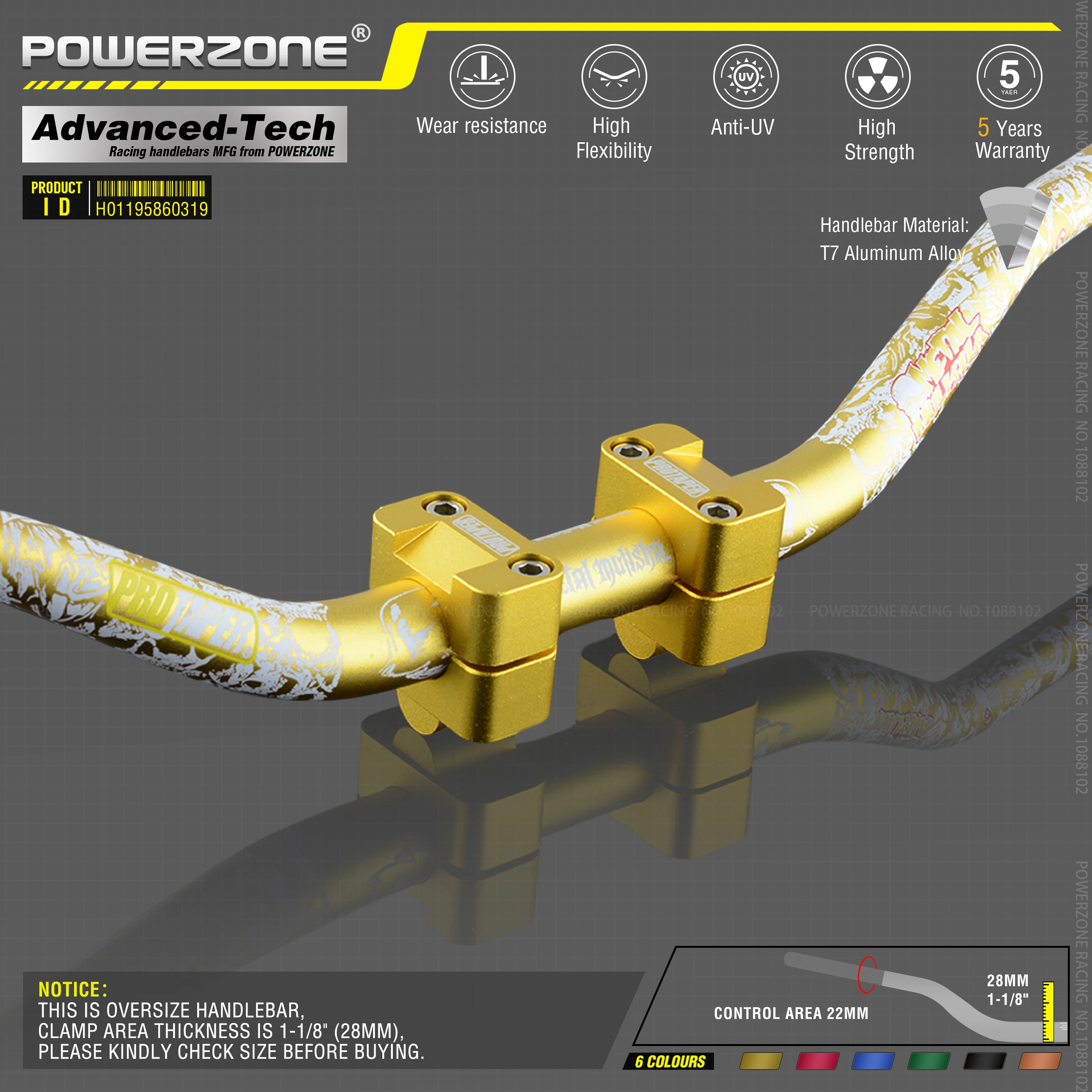 Руль для Pro Taper Pack Bar 1-1/" Классическая дверная ручка барные Колодки Ручки Pit Pro Racing Dirt Pit Bike мотоцикл с адаптер cnc