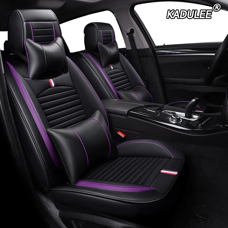 

Auto Pu Leather Car seat covers For ssangyong korando zotye t600 peugeot 508 sw 607 507 407 408 mercedes w245 car seat cushion
