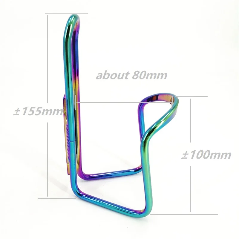 Folding Bike Bottle Holder Aluminum Alloy Titanium-Plating MTB Road Bicycle Kettle Cage Water Bottle Rack Litepro