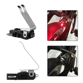 

Waterproof Cycling Brake Bike Light Mount Tail Rear Bicycle Light LED High Brightness Red LED lamp Cycling Accessories