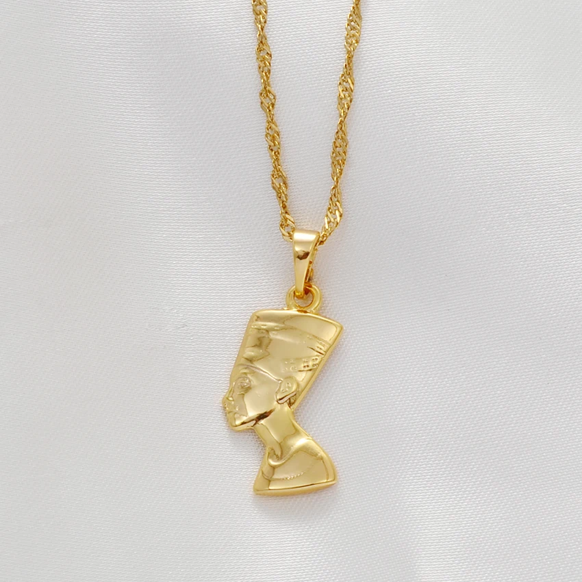 Small Nefertiti Necklace | Small Nefertiti Pendant | Ancient