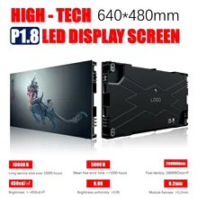 

Indoor P1.8 LED Display Screen 640x480mm Highlight Wall Screen Concert Stage Screen Conference Room Screen Adevertising Screen