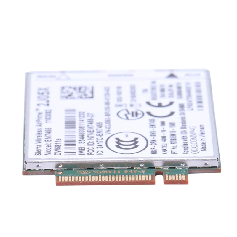 HOT-WIRCARD EM7455 DW5811E PN внутренней катушкой, 8J6X0 FDD/аппарат, который не привязан к оператору сотовой связи LTE CAT6 модуль 4G 4G сим-карту для E7270 E7470 E7370 E5570 E5470 точность 7720 7520
