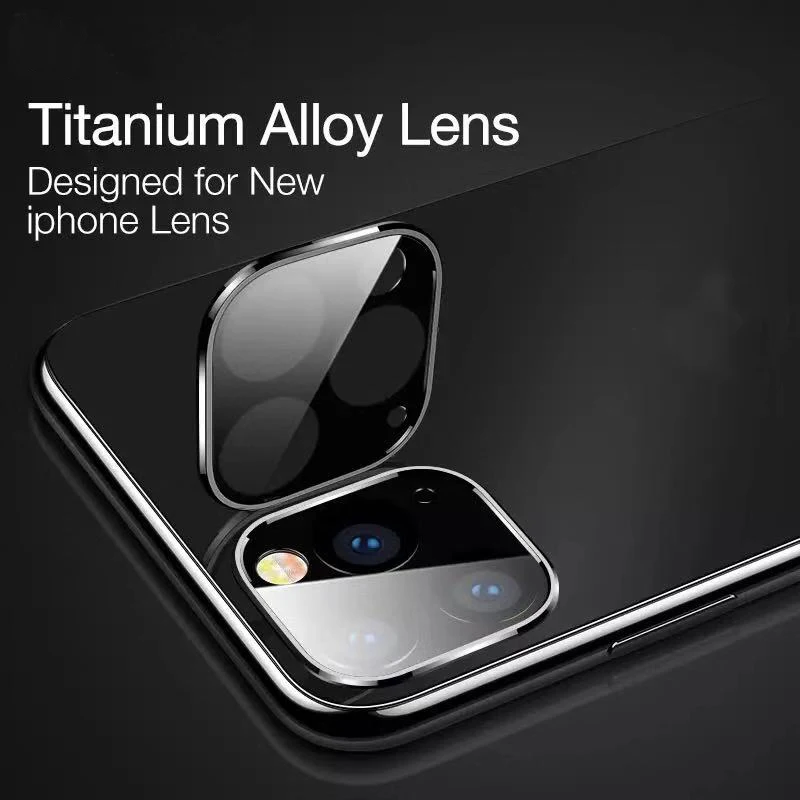 Задняя камера объектив из титанового сплава закаленное стекло для iPhone Xi Max xir