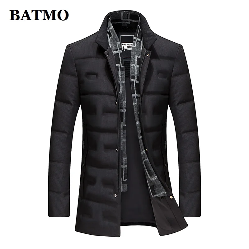 Batmo Новое поступление зимняя высококачественная мужская куртка на 90% белом утином пуху, зимнее Мужское пальто, большие размеры M, L, XL, XXL, XXXL 8903