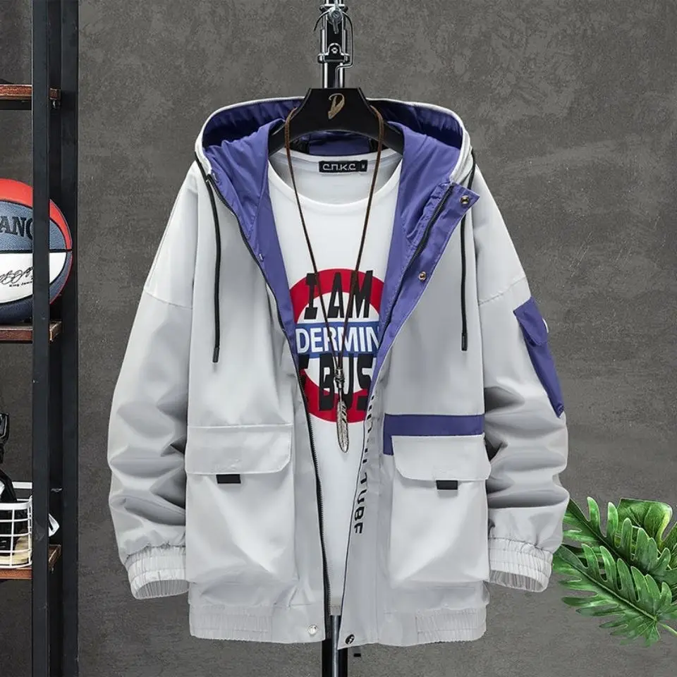 

Men's Spring and Autumn Korean-Style Coat Denim Tooling Jacket Casual Men's Autumn Coat