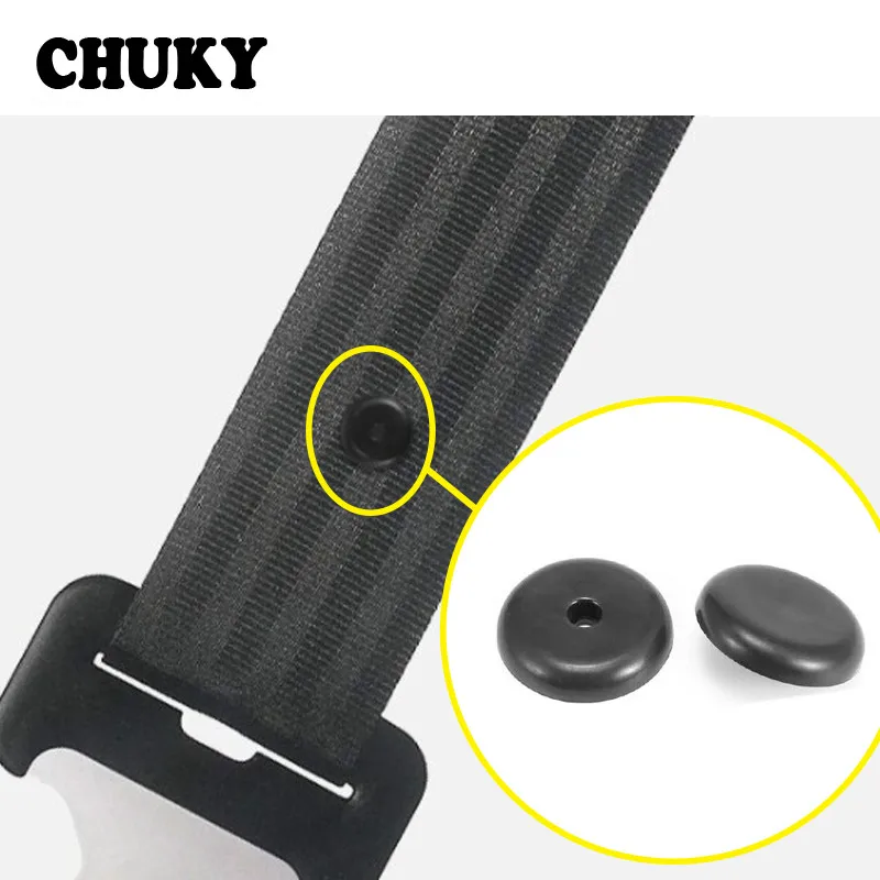 2 комплекта автомобильные ремни безопасности кнопка остановки для Volkswagen Tiguan Touareg