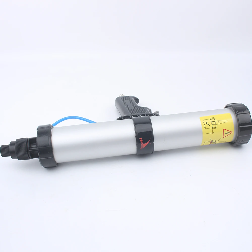 Kit Pistola Per Calafataggio Per Salsicce Da 20 Oz (600 Ml) – 10 Ugelli Inclusi, In Lega Di Alluminio, Per Sigillante E Adesivo Fai Da Te
