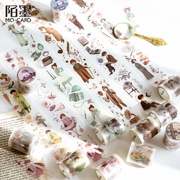 

1set/1lot Washi Masking Tapes Shakespeare Decorative Adhesive Scrapbooking DIY Paper Japanese Stickers 3m
