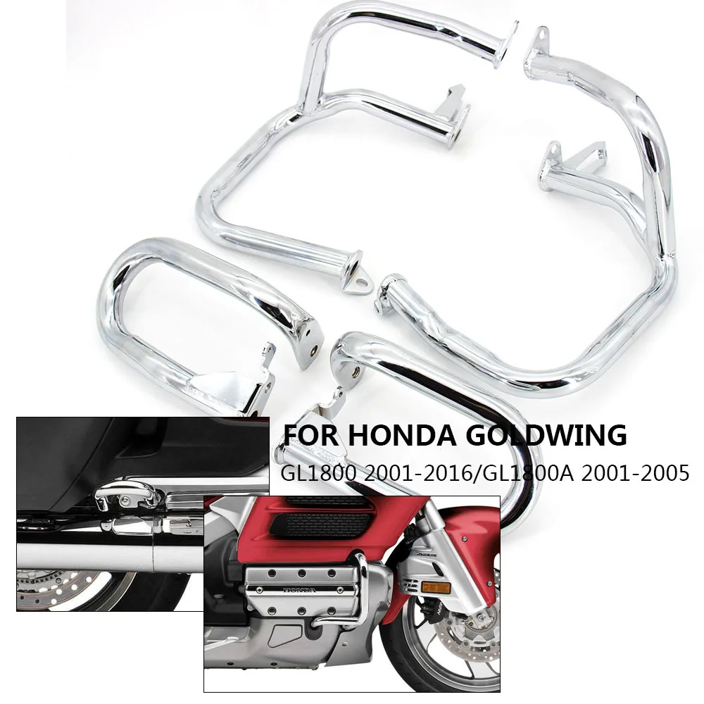 Защита переднего двигателя мотоцикла для Honda Goldwing GL1800 аудио комфорт 2001 2016 GL1800A