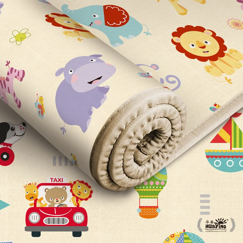 

Huaying New Style Newborn Baby Products Tasteless Roll Packing Shatter-resistant Waterproof Thick Crawl Pad Kids' Play Mat