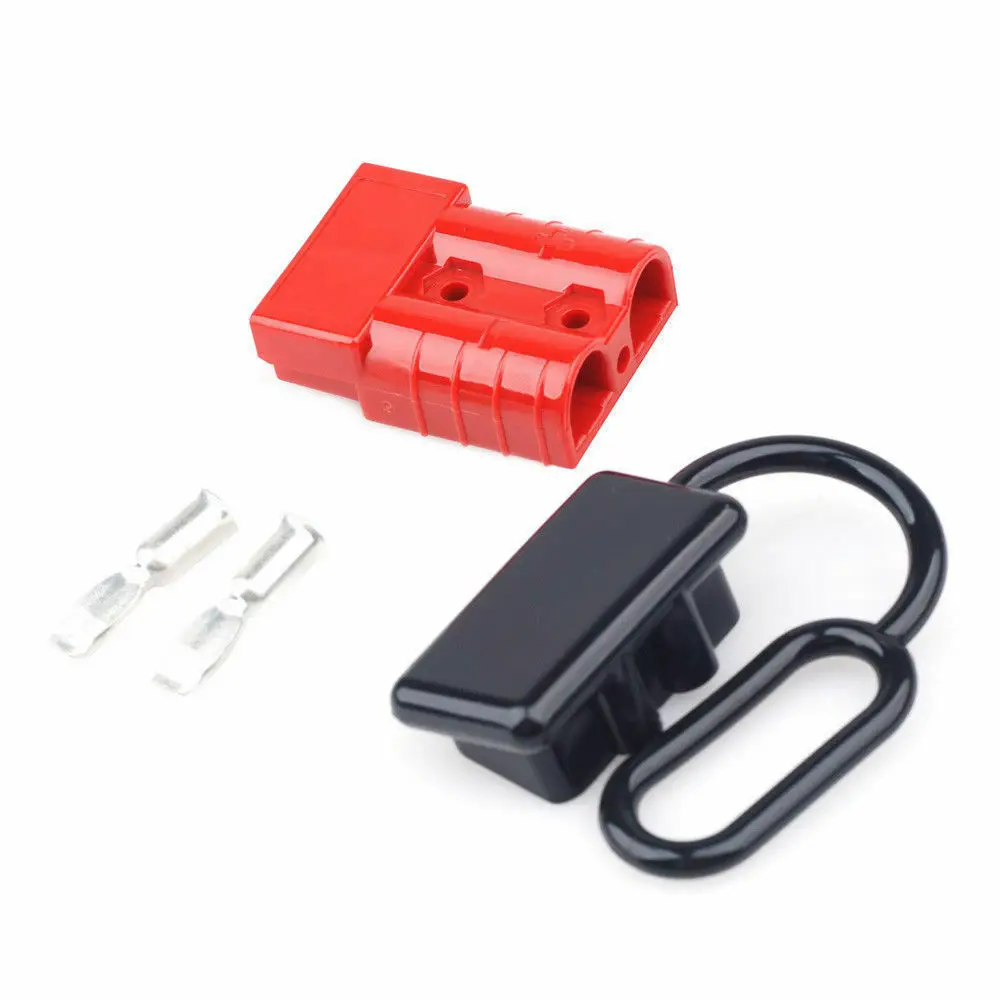 

2x 50A 12V Car Auto Battery Connector Power Winch Cable Quick Connect Disconnect