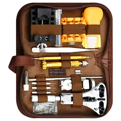 Kit de réparation de montre démontage de la montre et batterie de remplacement, ensemble d'outils dissolvant de goupille de liaison, ouvre boîte dissolvant de barre à ressort 149 pièces 