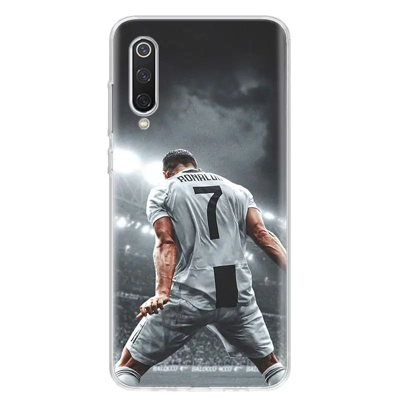 CR7 Криштиану Роналду крышка чехол для телефона для Xiao mi Red mi Note 8 Pro 8A 7 7A 5 5A 6A 4X S2 K20 mi 5X6X9 8 CC9 F1 корпус под плетенную сумку