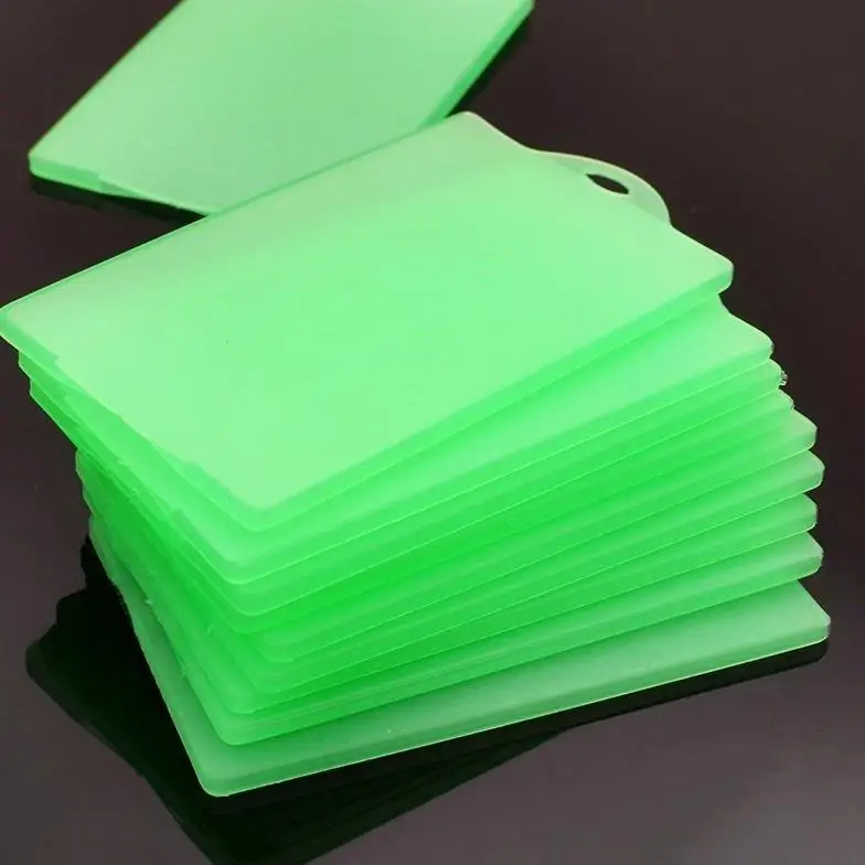 10Pcs bus card cover transparent protection cover id card card membership card cover