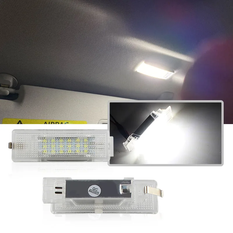 2PCS LED Luggage Compartment Trunk Boot Lights for VW Caddy Eos Golf Jetta Passat CC Scirocco Sharan Tiguan Touran Touareg T5 | Автомобили