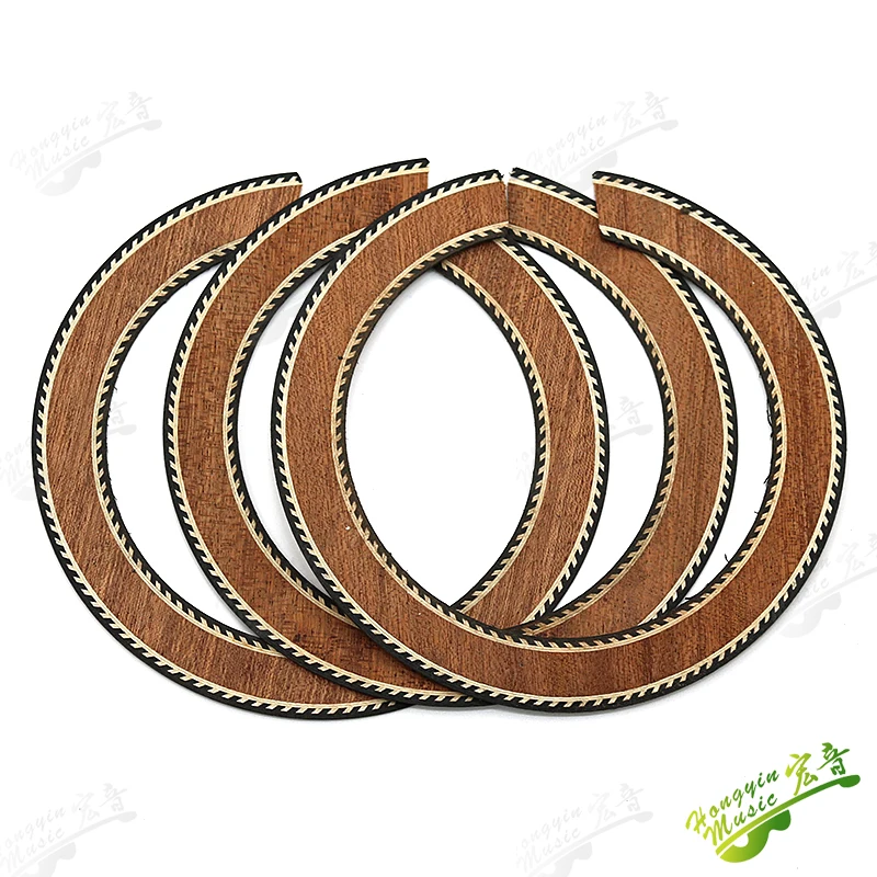 3PCS Guitar Sound hole Inlay WOOD For Classical guitar Accessories YKQ68 | Спорт и развлечения