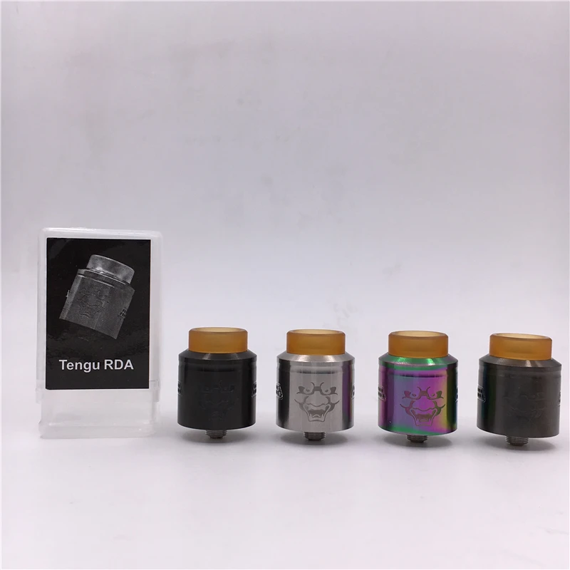 

Tengu BF RDA 24mm with Unique Deck for Dual Coil Building Honeycomb Airflow System Tengu BF Rebuildable Drip Atomize tank