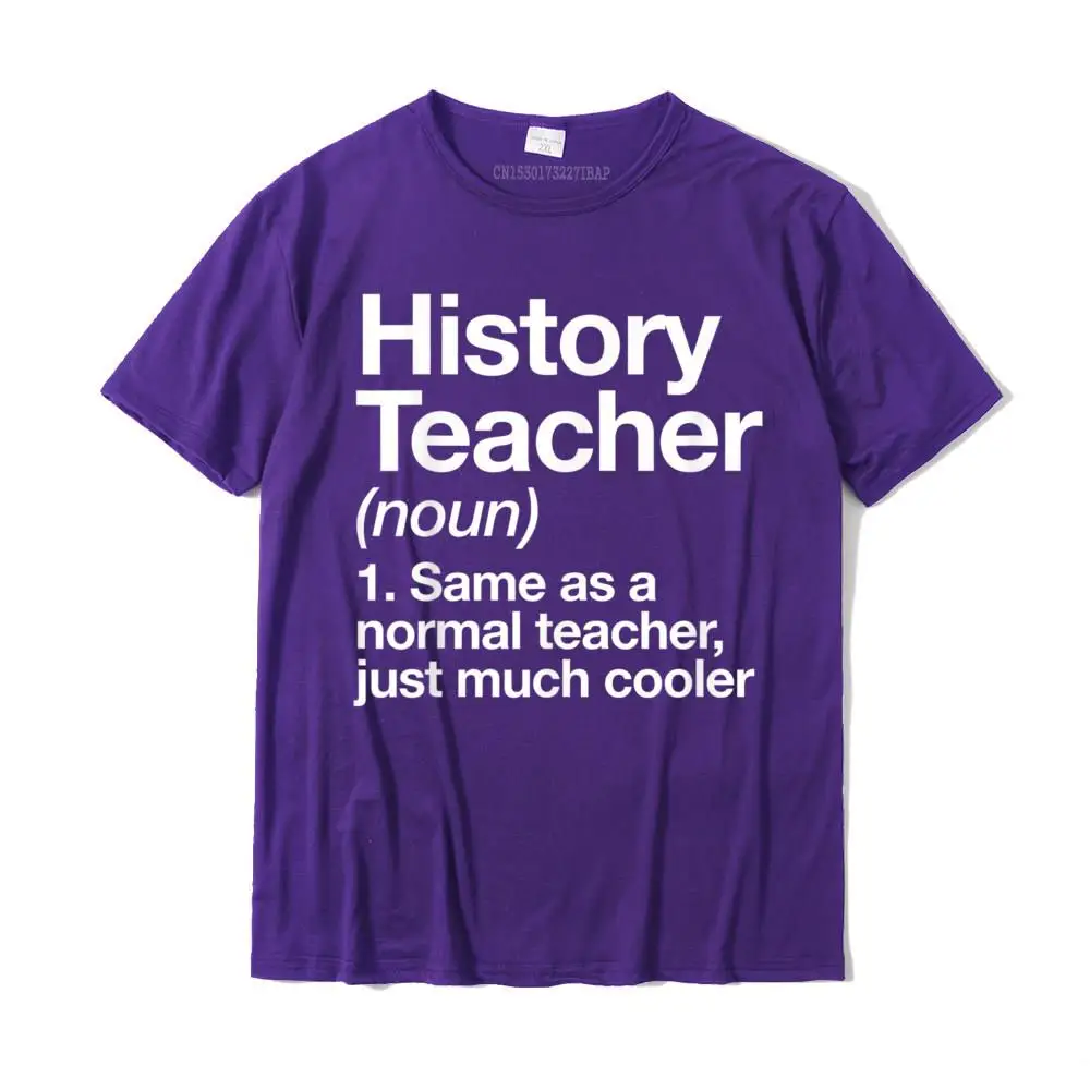 Normal Print Men T Shirts Rife Labor Day Short Sleeve Crew Neck 100% Cotton T Shirt Classic T Shirts Free Shipping History Teacher Definition Funny Back To School First Day T-Shirt__MZ15444 purple