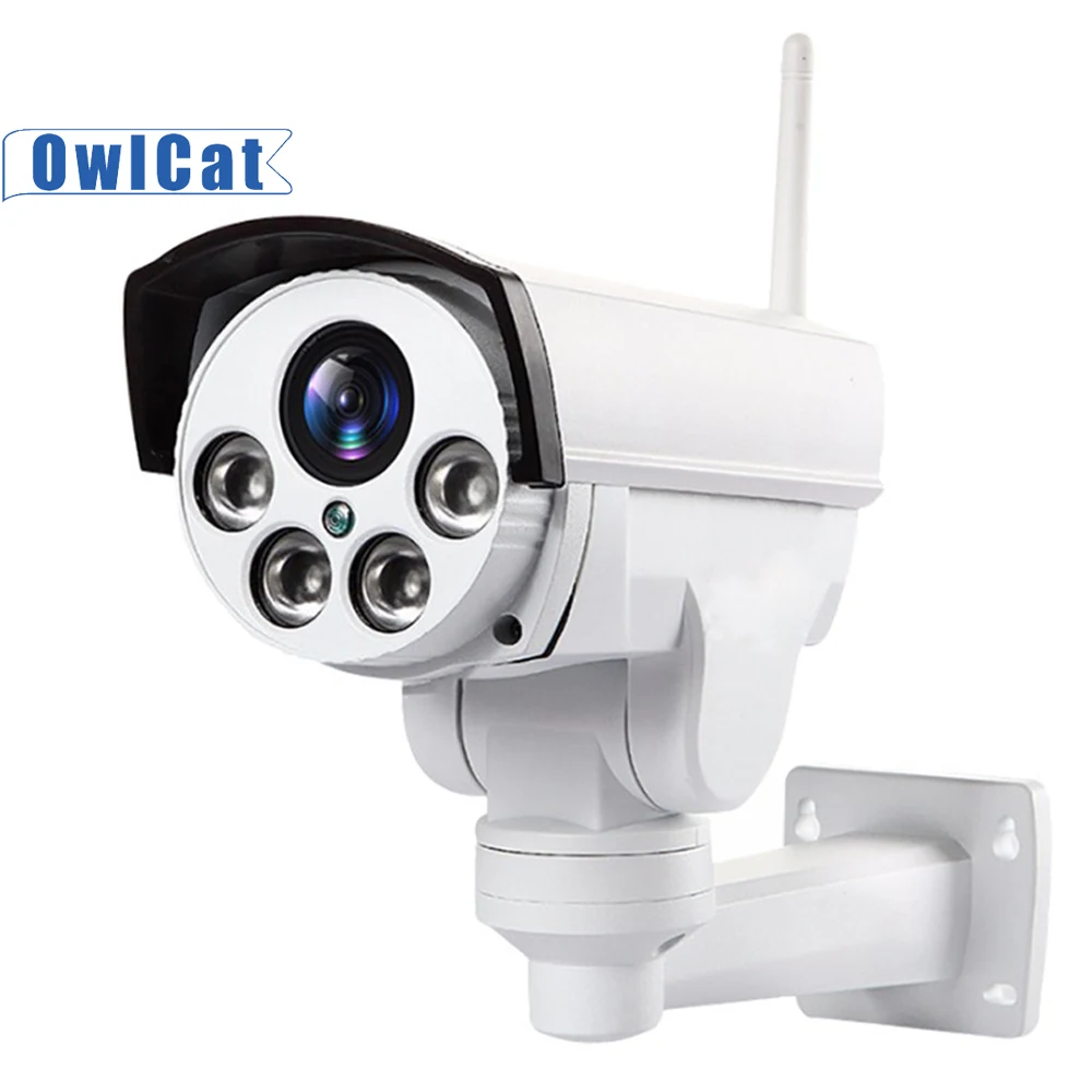 OwlCat SONY HD 5 Мп Wi-Fi IP-камера PTZ 5X оптический зум ИК наружная/Водонепроницаемая