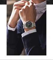 CADISEN Luxury Automatic Stainless Steel Waterproof Men Mechanical Watch