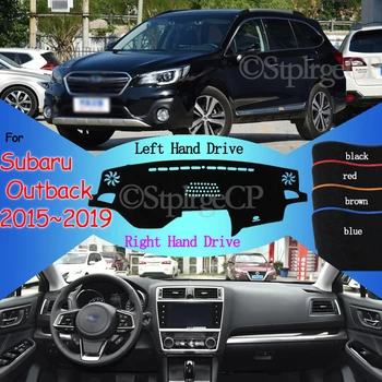 

Protective Pad Carpet Dashboard Cover Pad Sun Shade Dash Board Cover Dashmat for Subaru Outback 2015~2019 WRX STI 2016 2017 2018