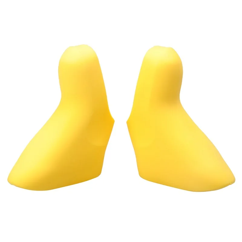 10S Yellow Applicable to SRAM shifting kit 10 speed / 11 speed road bike riding front transmission hand change silicone protective cover - Цвет: 10S Yellow
