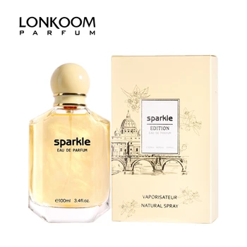 

LONKOOM Perfume for Women Foral-Aquatic Fragrance Women's EDP 100ml Long Lasting Perfume SPARKLE YELLOW Hot Sale