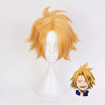 

Boku no Hero Academia Kaminari Denki Wig Cosplay Costume My Hero Academia Men & Women Short Synthetic Hair Party Role Play Wigs