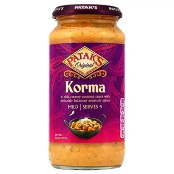 

Légère sauce Korma de Patak (450g) - Paquet de 2