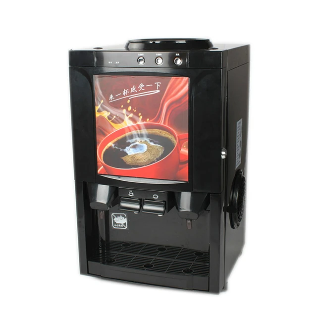 Coffee Vending Machine Commercial Coffee Maker Instant Coffee Machine  Full-automatic Cold Hot Beverage Dispenser - AliExpress