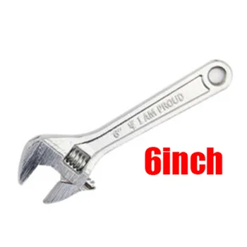 

6-15Inch Adjustable Wrench Set Mechanical Garage Tool Forged Steel Spanner Durable And Practical Wholesale