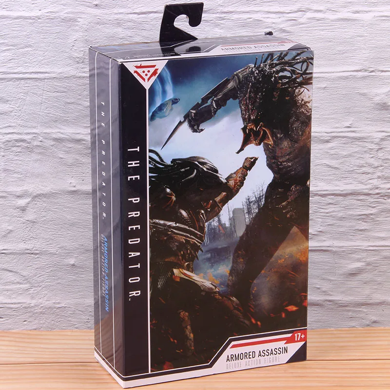 NECA The Predator Armored Assassin 1" ПВХ фигурка хищника игрушки Коллекционная модель игрушки подарок