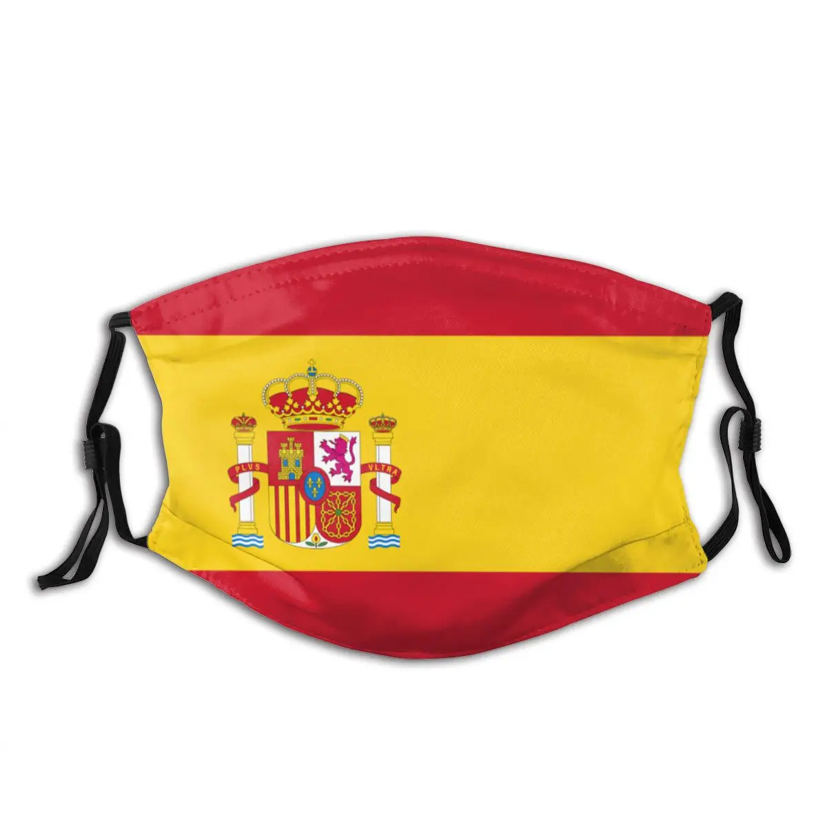 

protective mask with filter Spanish Flag (1) anti dust PM2.5 reuse adult teen child girl