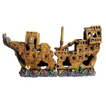 

BARBUS mainsail aquarium décor Frigate Gold, 100 x 28.5 x 38 cm, BARBUS, Decor 165