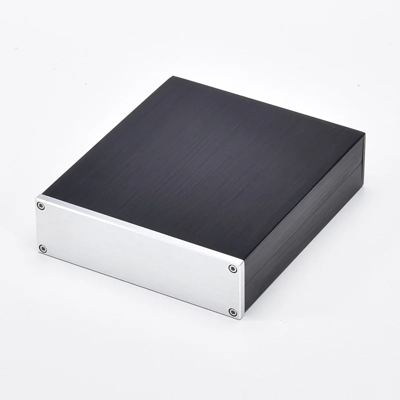 Full aluminum 1405 amplifier chassis mini dac enclosure phono box 147.5x42x169mm