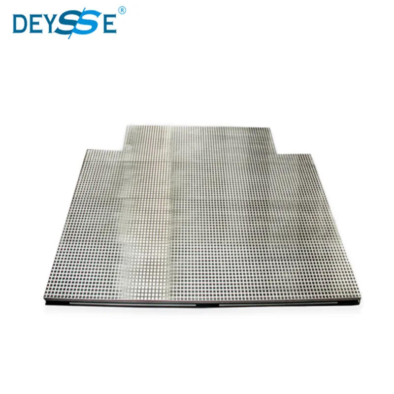 Silver Продукт гладкий алюминиевый пол пластины Deysse эскалатор запчасти - Цвет: Silver
