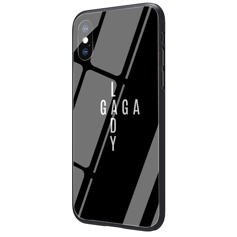 G9 Чехол для телефона EWAU Lady Gaga из закаленного стекла для iPhone 5 5S SE 6 6s 7 8 Plus X XR XS 11 pro Max - Цвет: G9