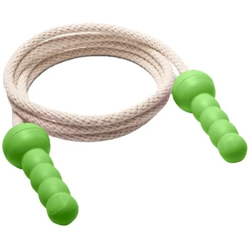 

Children's Handle Skipping Rope Adjustable Cotton Rope for Beginners Fitness Equipment
