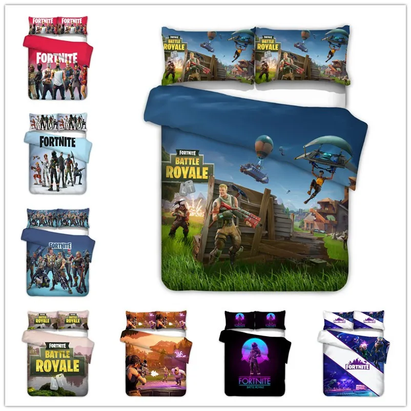 

boys bedding set 2 pcs printed duvet cover single twin size girl boy bed set