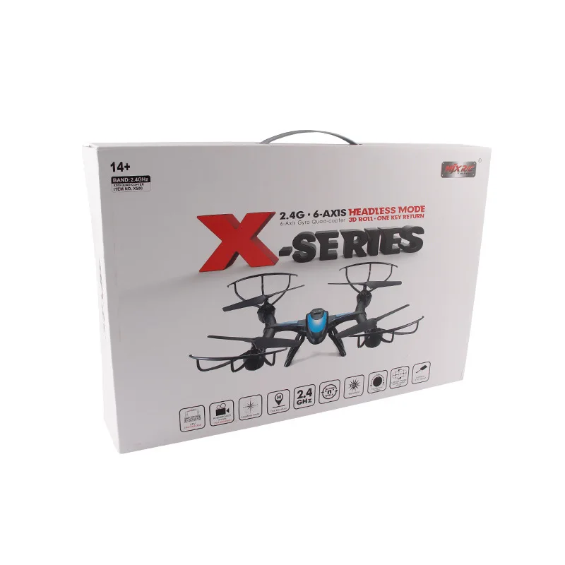 

Linda X500 Real-Time Wifi Aerial Photography Four-axis Flight 2.4G Remote Control Multi-Rotor Helicopter Airplane Model Toy