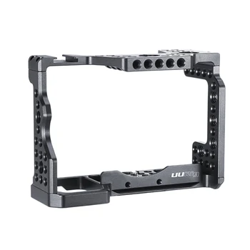

Durable Accessories Fitted Shell Metal Square Camera Cage Protective Case Anti-skid Quick Release Stabilizer For Sony A7III