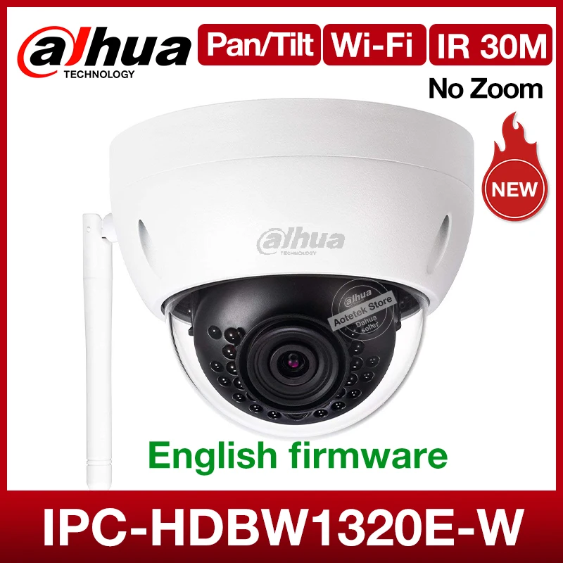  Dahua Original Wifi Network Camera DH-IPC-HDBW1320E-W 3MP Wireless sd card outdoor security Mini Do