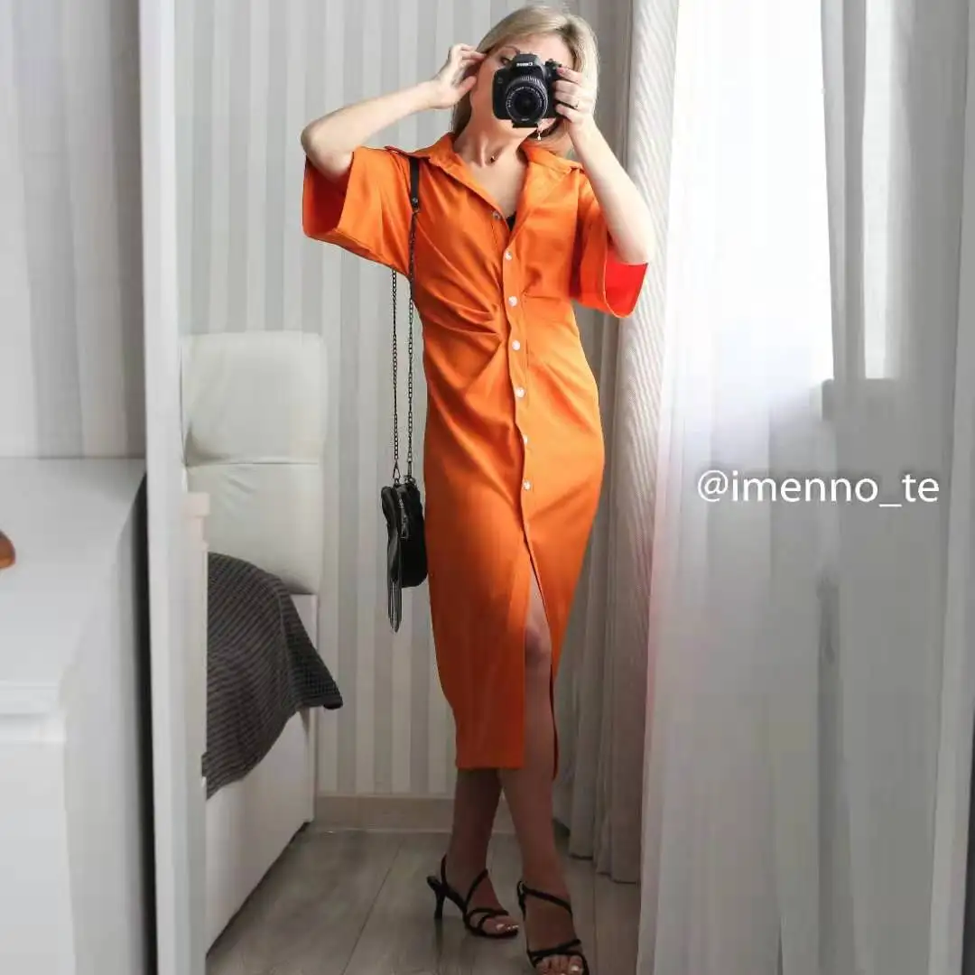 Klkxmyt Summer Za Dress Women 2021 High Street Vintage Print Lapel Folds Party Shirt Vestidos De Fiesta Noche Dresses Aliexpress 
