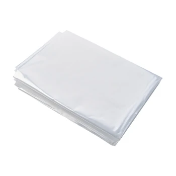 

80x100cm Storage Bag Dustproof Moisture-proof Extra Large Plastic Storage Bag For Blanket Clothes And Large Toys 1set Of 10pcs