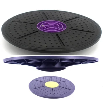 

360Degree Rotation Massage Balance Board Disc Round Plates Board Gym ABS Twist Exerciser Fitness Equipment Load-bearing