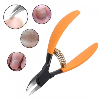 

New Professional Fingernail Cuticle Nipper Trimming Nail Clipper Cutter Cuticle Scissors Tongs Manicure Tool High Quality